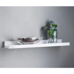 Lokken Small Picture Shelf 48cm - White