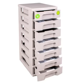 Really Useful Storage Tower 7 X 7L - Grey 1 Really Useful Storage Tower 7 X 7L - Grey