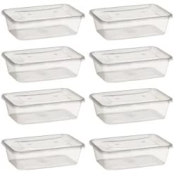 Home Style Shop -Home Style Shop 329733 reuseable food boxes 8pk 2