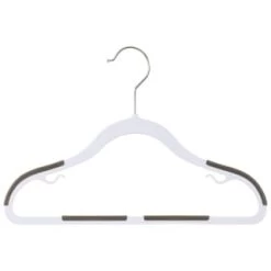 B&M Addis Children's Non-Slip Hangers 10pk - Multi Colour -Home Style Shop 333090 addis 10pk childrens non slip hangers boys 4