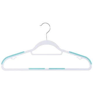 B&M Addis Non-Slip Hangers 6pk - Multi Colour 4 B&M Addis Non-Slip Hangers 6pk - Multi Colour - Image 4