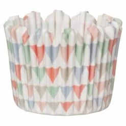 Betty Winters Paper Baking Cases 36pk - Pastel Triangles -Home Style Shop 335255 36pk paper baking cases pastel triangles 4