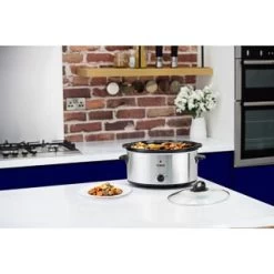 Tower 3.5L Slow Cooker - Stainless Steel 5 Tower 3.5L Slow Cooker - Stainless Steel -Home Style Shop 338842 tower 6.5l slow cooker copper