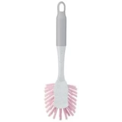 B&M Dish Brushes 2pk - Blush -Home Style Shop 345628 2 printed dish brushes blush 2