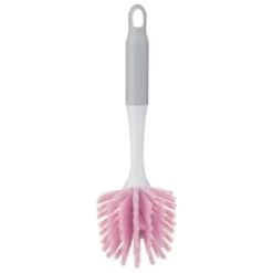 B&M Dish Brushes 2pk - Blush -Home Style Shop 345628 2 printed dish brushes blush