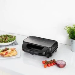 Tower 3-in-1 Deep Fill Snack Maker - Silver -Home Style Shop 346395 3in1 deep fill snack maker 3