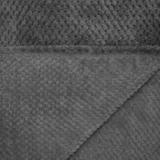 Simply Everyday Waffle Throw - Charcoal 3 Simply Everyday Waffle Throw - Charcoal - Image 3