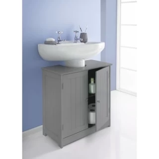Maine Under Sink Unit - Grey 1 Maine Under Sink Unit - Grey
