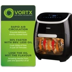 Tower 5-in-1 Air Fryer Oven 11L -Home Style Shop 357961 tower 5 in 1 air fryer oven 11l 16