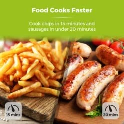 Tower 5-in-1 Air Fryer Oven 11L -Home Style Shop 357961 tower 5 in 1 air fryer oven 11l 18