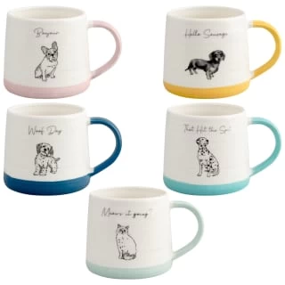 B&M Animal Slogan Mug - Dalmatian 2 B&M Animal Slogan Mug - Dalmatian - Image 2