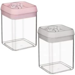 B&M Vacuum Storage Container 1.7L - Grey 5 B&M Vacuum Storage Container 1.7L - Grey -Home Style Shop 368008 368010 vacuum storage 1 7l main