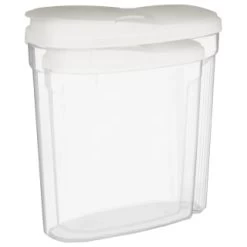 B&M Cereal Storage Container Set 2pk - White 8 B&M Cereal Storage Container Set 2pk - White -Home Style Shop 368613 cereal storage set 2 pk white 2