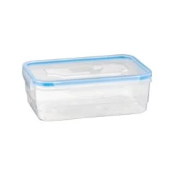 B&M Clip Top Food Containers 4pk - Blue -Home Style Shop 369681 4pk clip top food containers blue 4