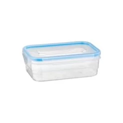 B&M Clip Top Food Containers 4pk - Blue -Home Style Shop 369681 4pk clip top food containers blue 5