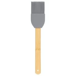 B&M Betty Winters Silicone Utensils 3pk - Grey -Home Style Shop 369972 3pk betty winters silicone utensils basting brush grey