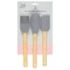 B&M Betty Winters Silicone Utensils 3pk - Grey