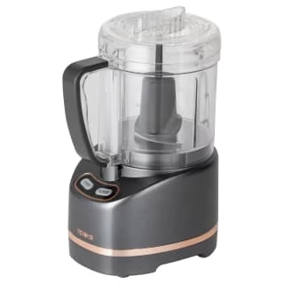 Tower Compact Food Processor 400ml - Grey & Rose Gold 1 Tower Compact Food Processor 400ml - Grey & Rose Gold