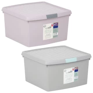 B&M Waffle Clip Box 25.5L - Blush 7 B&M Waffle Clip Box 25.5L - Blush - Image 7