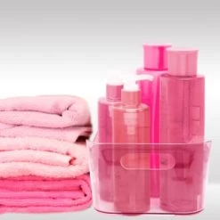 B&M Large Clear Storage Tub -Home Style Shop 376039 376040 clear storage tub 3 1