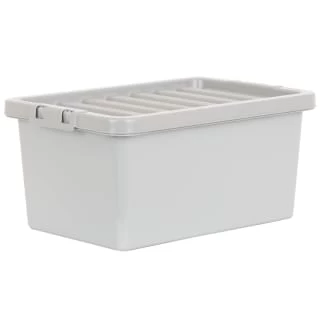 B&M Storage Box With Lid 11L - Graphite 1 B&M Storage Box With Lid 11L - Graphite