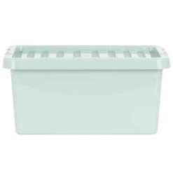 B&M Storage Box With Lid 11L - Sage -Home Style Shop 377036 11l storage box sage