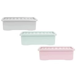 B&M Under Bed Storage Box 32L - Sage -Home Style Shop 377037 377038 377040 under bed storage box 32l group