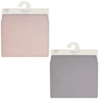 Supersoft Velvet Cushion Covers 2pk - Blush 4 Supersoft Velvet Cushion Covers 2pk - Blush - Image 4
