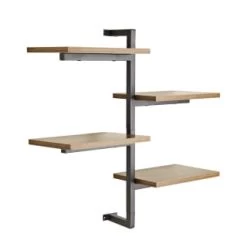 Tromso Tall Multi-Section Shelf -Home Style Shop 382604 tromso tall multi section shelf 2