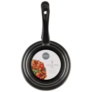 Simply Everyday Sauce Pan Set 3pk 3 Simply Everyday Sauce Pan Set 3pk - Image 3