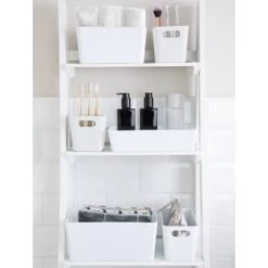 Soho Storage Tub 10 X 10 X 10cm - White -Home Style Shop 384323 384402 384407 384416 soho box white group1 2