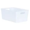 Soho Storage Tub 11 X 25.5 X 17cm - White