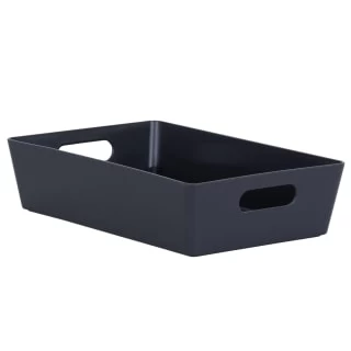 Soho Storage Tray 6 X 25.5 X 17cm - Graphite 1 Soho Storage Tray 6 X 25.5 X 17cm - Graphite