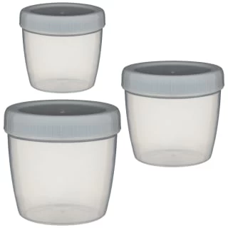 B&M Set Of 3 Snack Pots 3pk 2 B&M Set Of 3 Snack Pots 3pk - Image 2