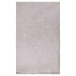 B&M Cosy At Home Silver Teddy Throw -Home Style Shop 388657 teddy throw silver 2