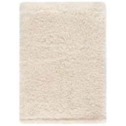 Simply Everyday Teddy Rolled Throw - Cream -Home Style Shop 388689 simply teddy rolled throw cream 4