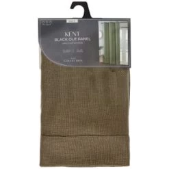 B&M Kent Woven Eyelet Blackout Panel 54 X 86" - Sage