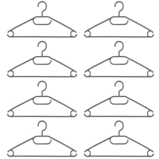 B&M Swivel Hook Hangers 8pk - Grey 3 B&M Swivel Hook Hangers 8pk - Grey - Image 3