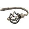 B&M Antique Brass Mace Curtain Hold Backs 2pk