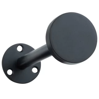 B&M Black Stud End Curtain Hold Backs 2pk 2 B&M Black Stud End Curtain Hold Backs 2pk - Image 2