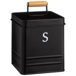 B&M Kitchen Storage Canisters 3pk 9 B&M Kitchen Storage Canisters 3pk -Home Style Shop 390368 set of 3 storage canisters 2