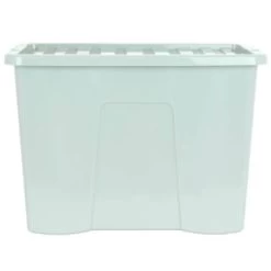 B&M Storage Box With Lid 80L - Sage 7 B&M Storage Box With Lid 80L - Sage -Home Style Shop 391384 sage 80l storage box and lid