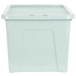 B&M Storage Box With Lid 60L - Sage -Home Style Shop 391388 sage 60l storage box 2