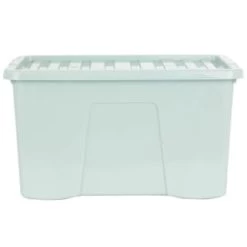 B&M Storage Box With Lid 60L - Sage -Home Style Shop 391388 sage 60l storage box
