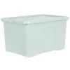 B&M Storage Box With Lid 60L - Sage