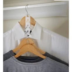 B&M Space Saving Hanger Organisation Hooks 4pk -Home Style Shop 393906 space saving hanger organisation hooks 2