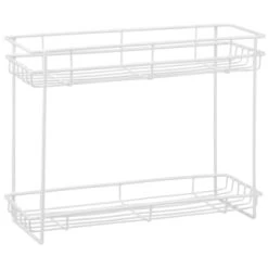 Simply Everyday Two Tier Spice Rack 5 Simply Everyday Two Tier Spice Rack -Home Style Shop 394509 2 tier spice rack 3