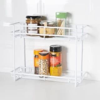 Simply Everyday Two Tier Spice Rack 2 Simply Everyday Two Tier Spice Rack - Image 2