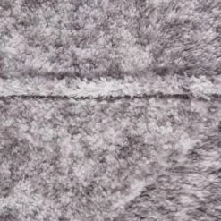 B&M Simply Two Tone Teddy Throw - Grey -Home Style Shop 394926 simply two tone teddy throw grey 4