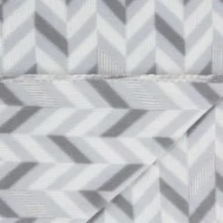 Simply Grey & Geo Print Polar Fleece Throw 2pk 10 Simply Grey & Geo Print Polar Fleece Throw 2pk -Home Style Shop 395031 simply super soft throws 2pk grey geo 4